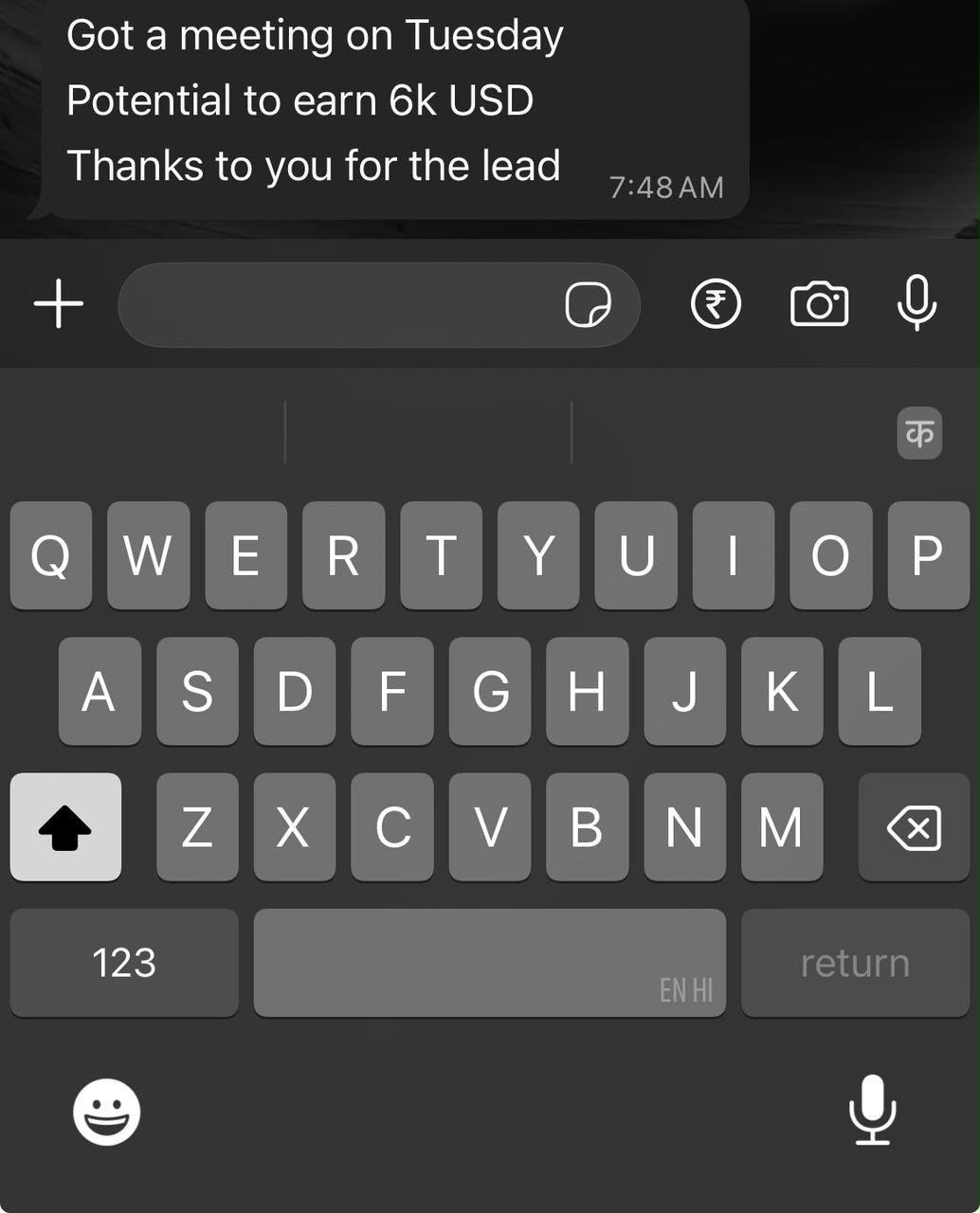 LeadHunterClub Client Review Screenshot