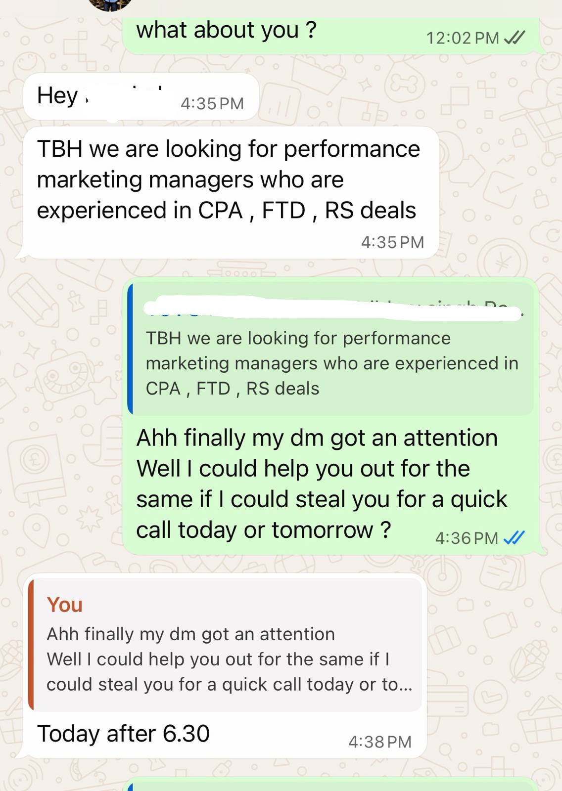 LeadHunterClub Client Review Screenshot