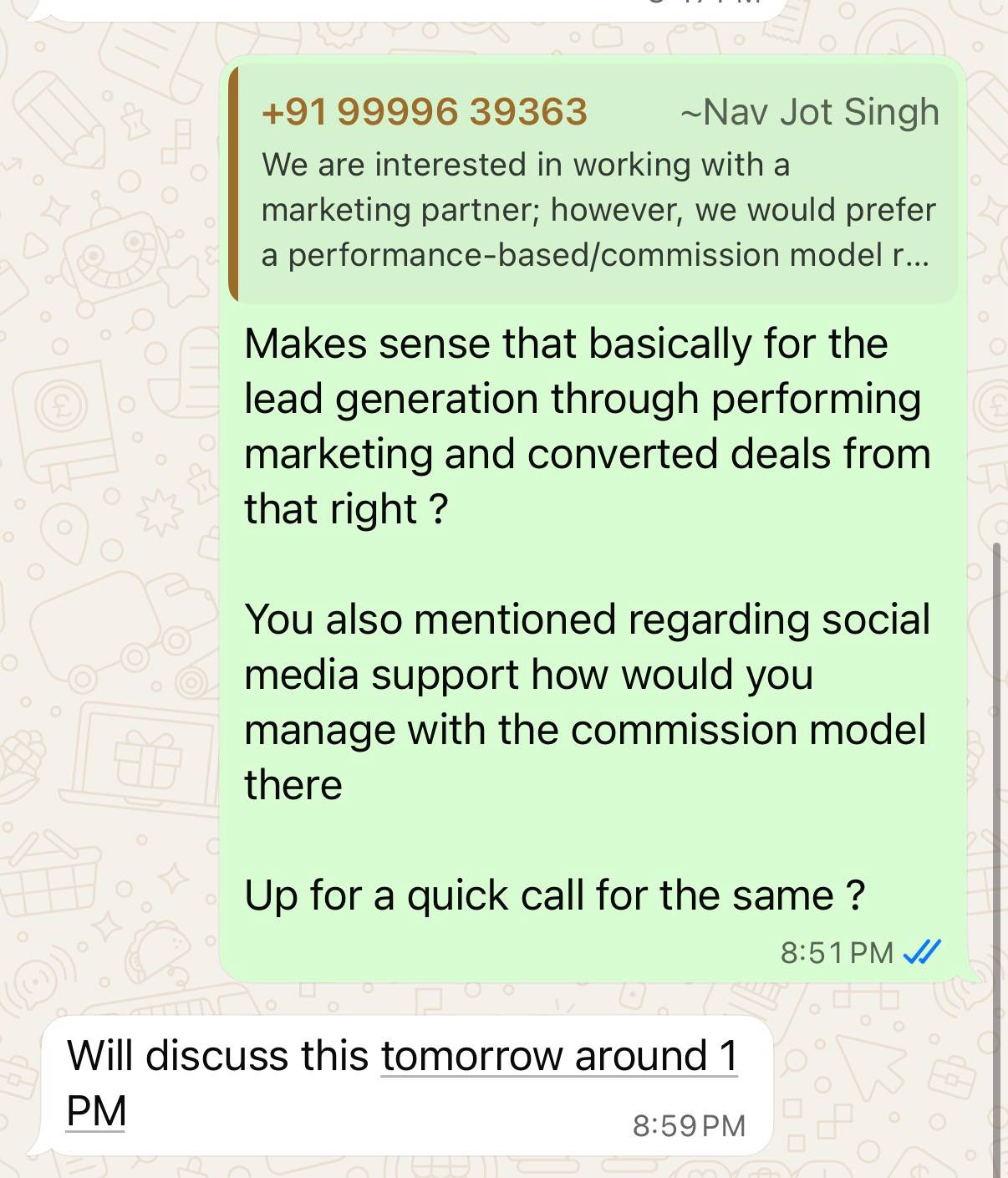 LeadHunterClub Client Review Screenshot