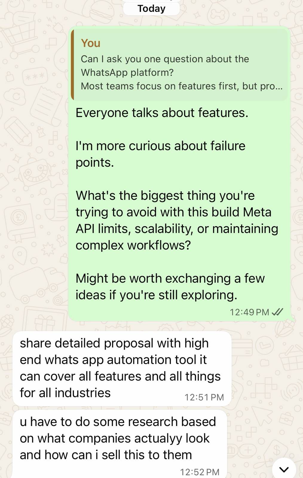 LeadHunterClub Client Review Screenshot