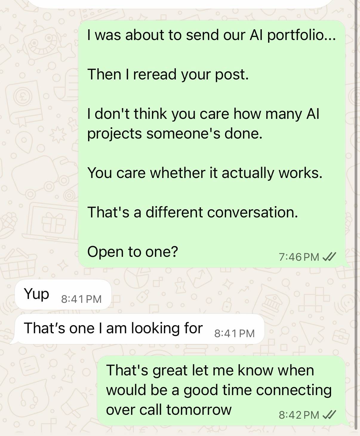 LeadHunterClub Client Review Screenshot