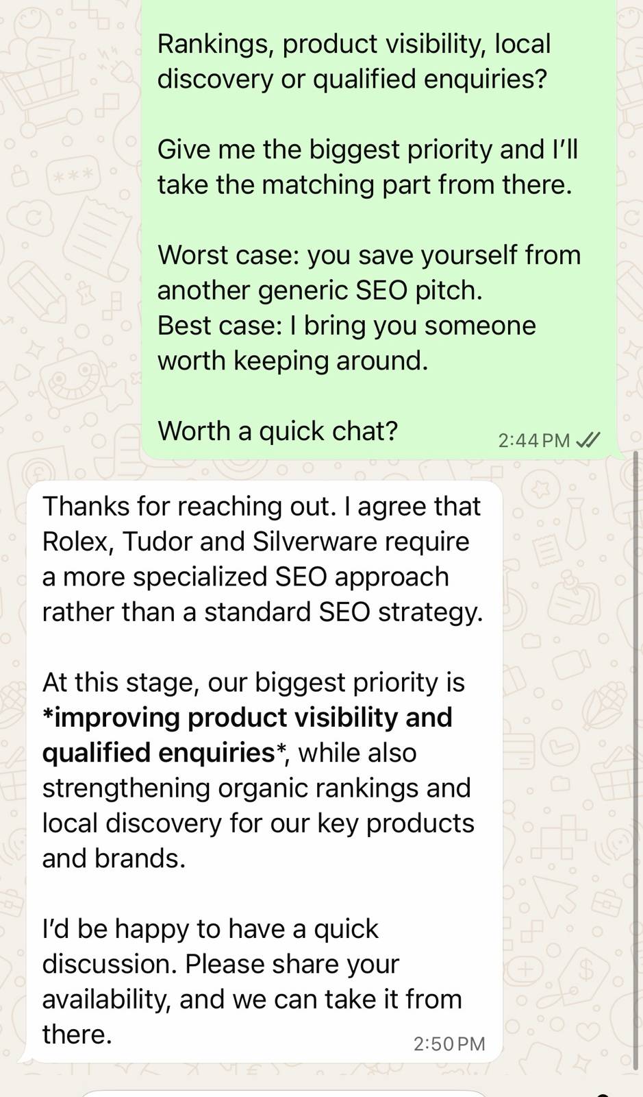 LeadHunterClub Client Review Screenshot
