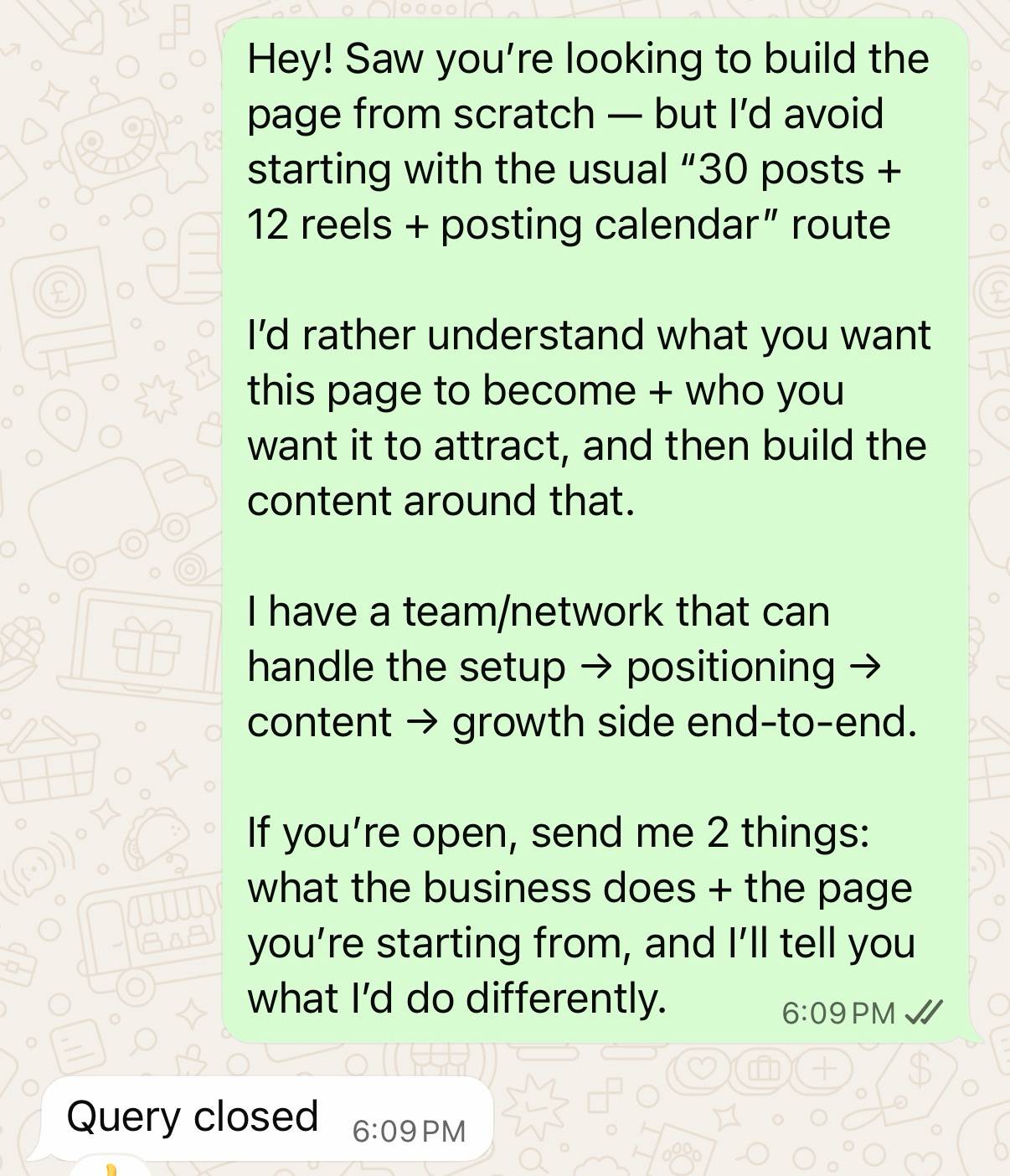 LeadHunterClub Client Review Screenshot