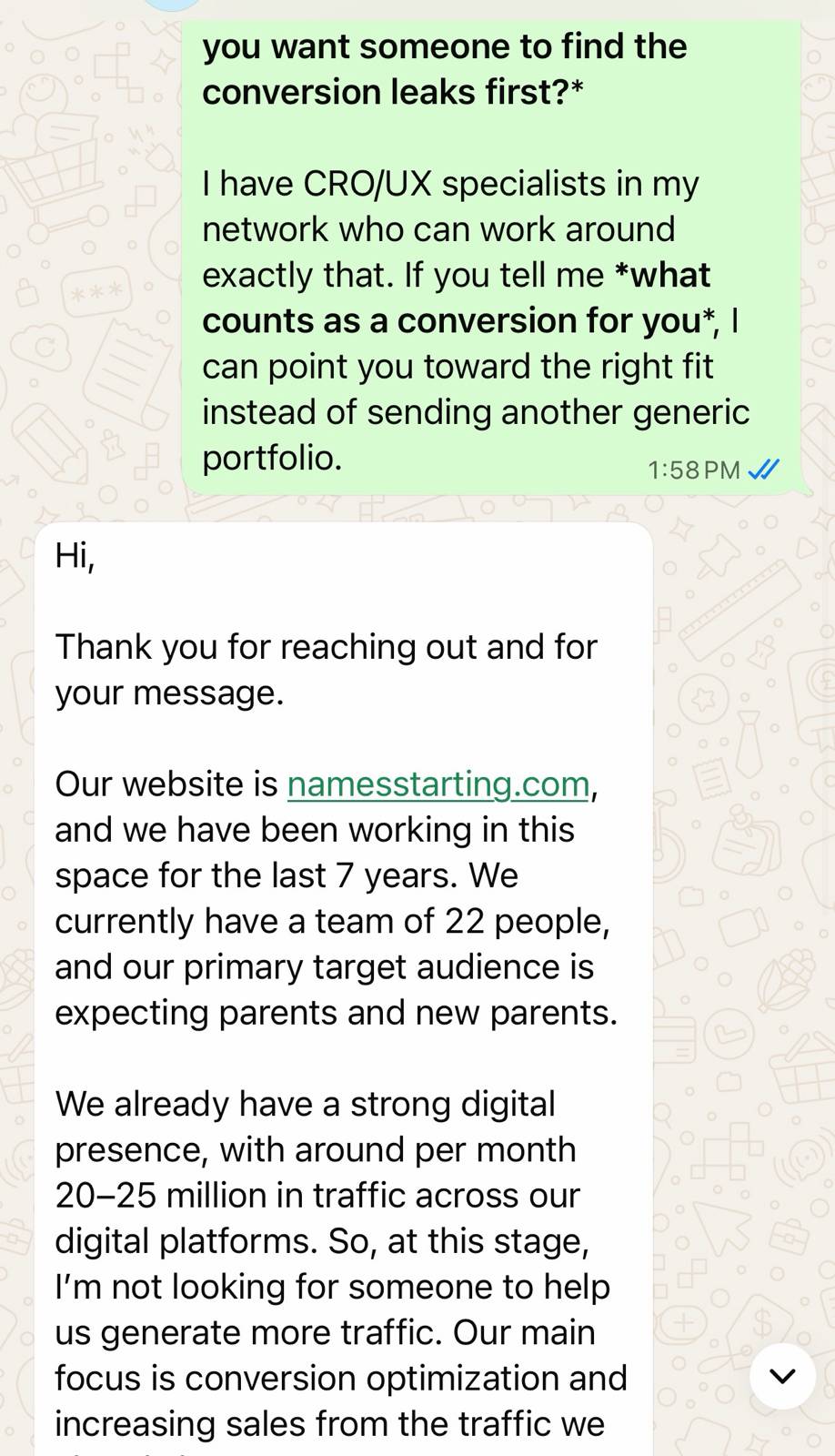 LeadHunterClub Client Review Screenshot