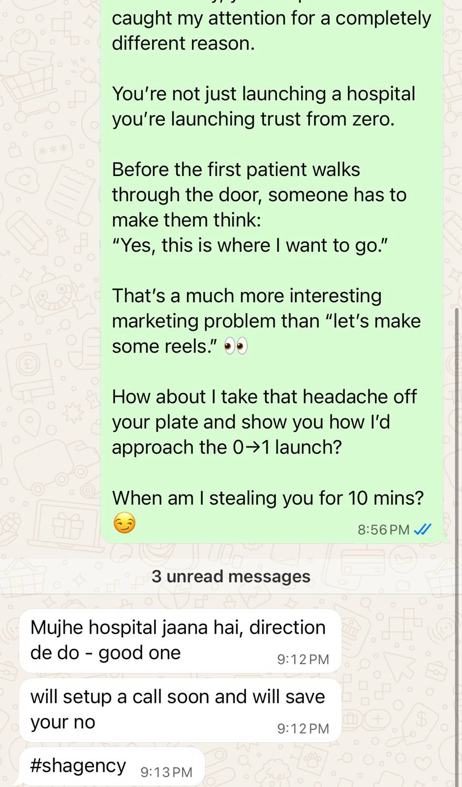LeadHunterClub Client Review Screenshot