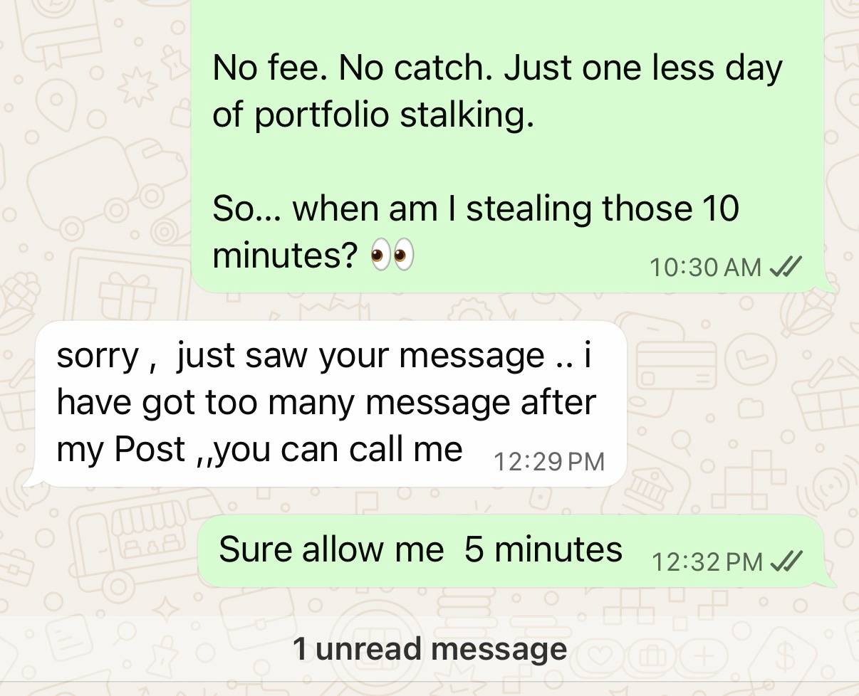LeadHunterClub Client Review Screenshot